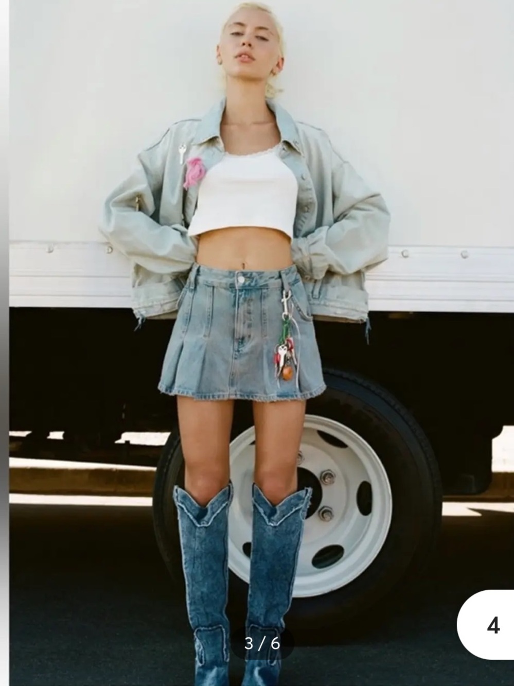 Zara TRF Light Wash Denim Jean Jacket NWT